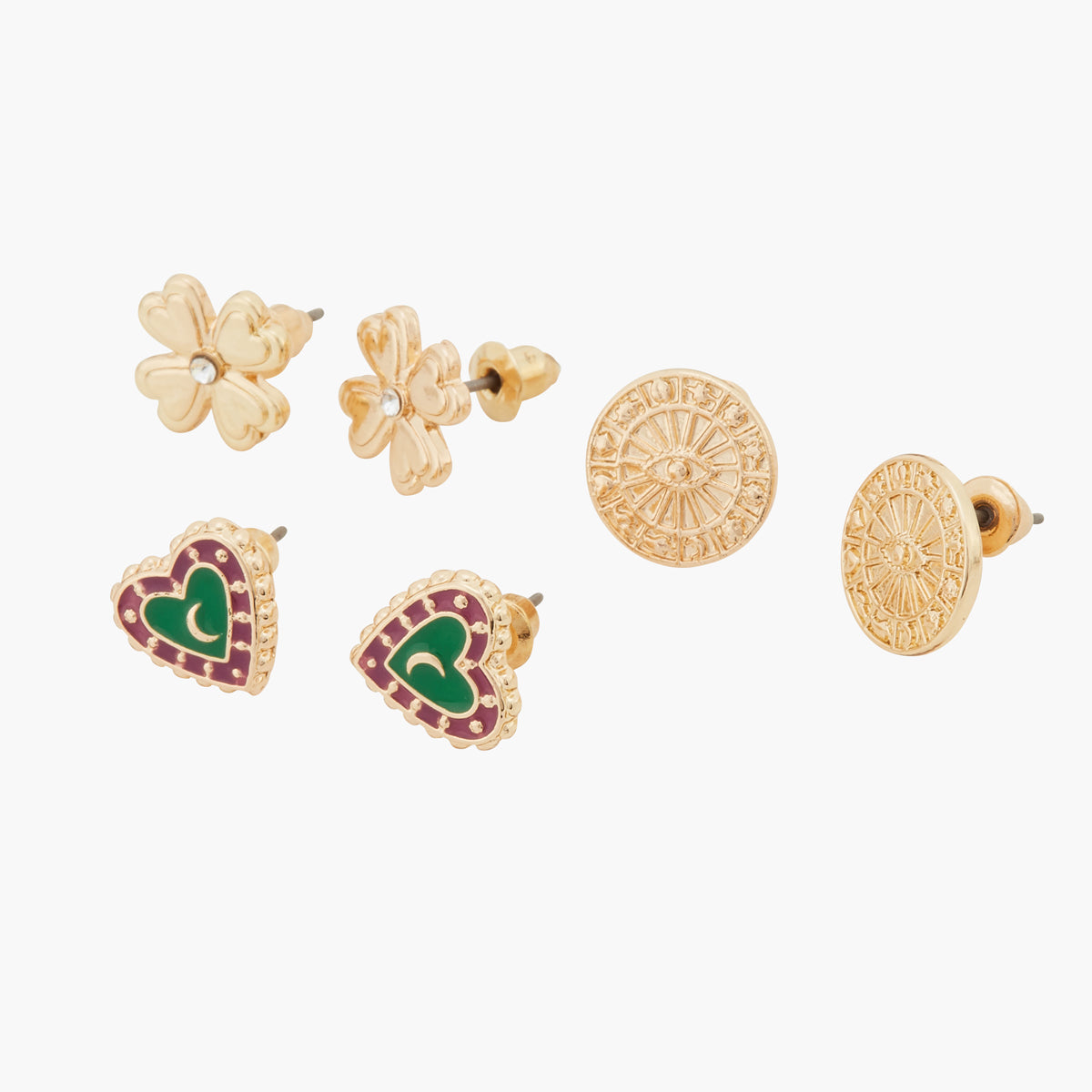 Set de puces d'oreilles fantaisie Talisman
