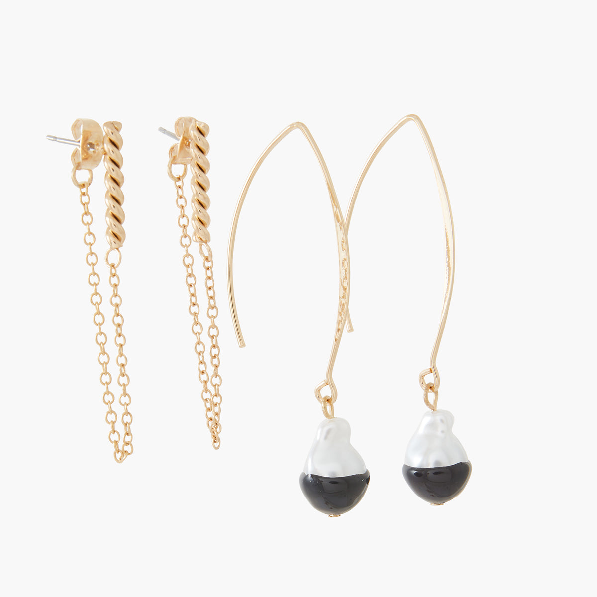 Set de boucles d'oreilles pendantes Wild