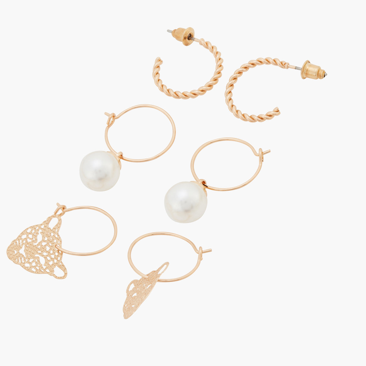 Set de créoles fantaisie Wild