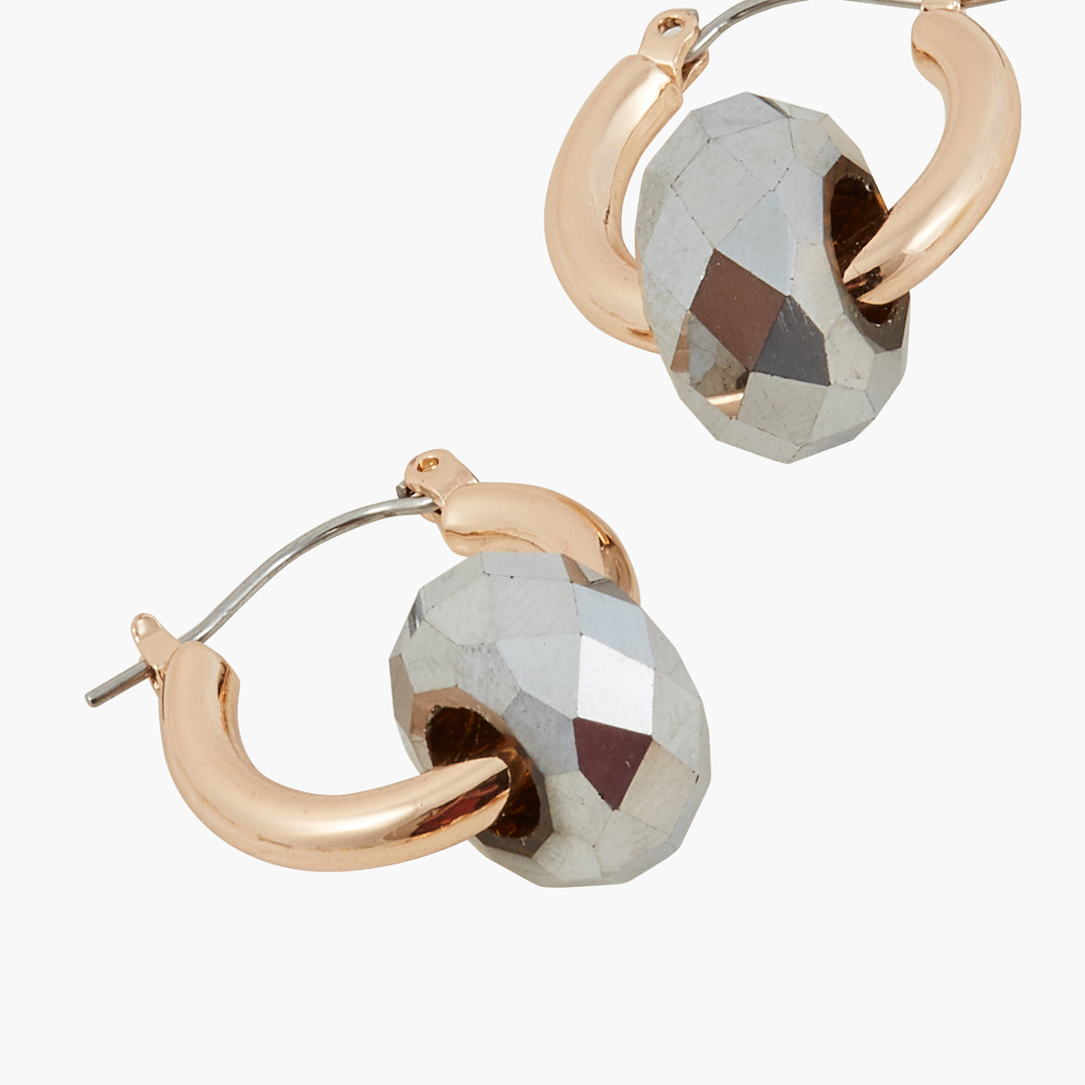 Créoles pierre facettée Manhattan