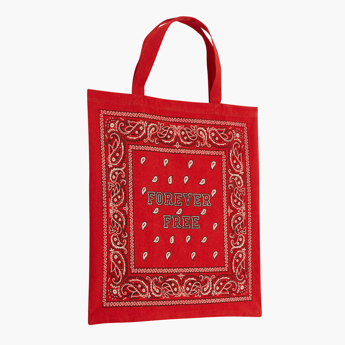 Tote Bag bandana rouge