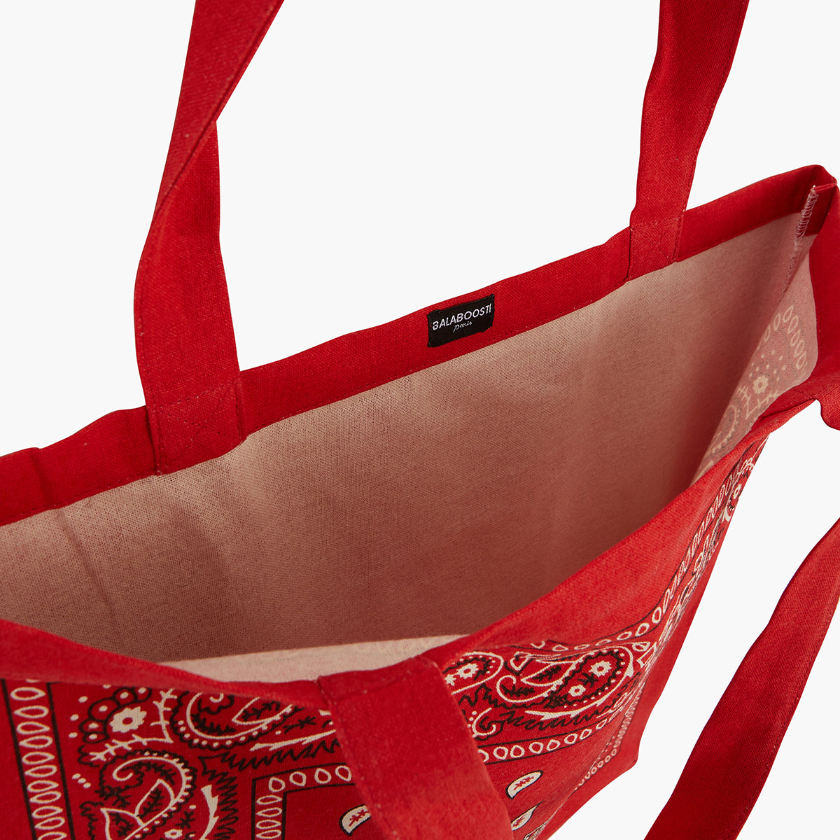 Tote Bag bandana rouge