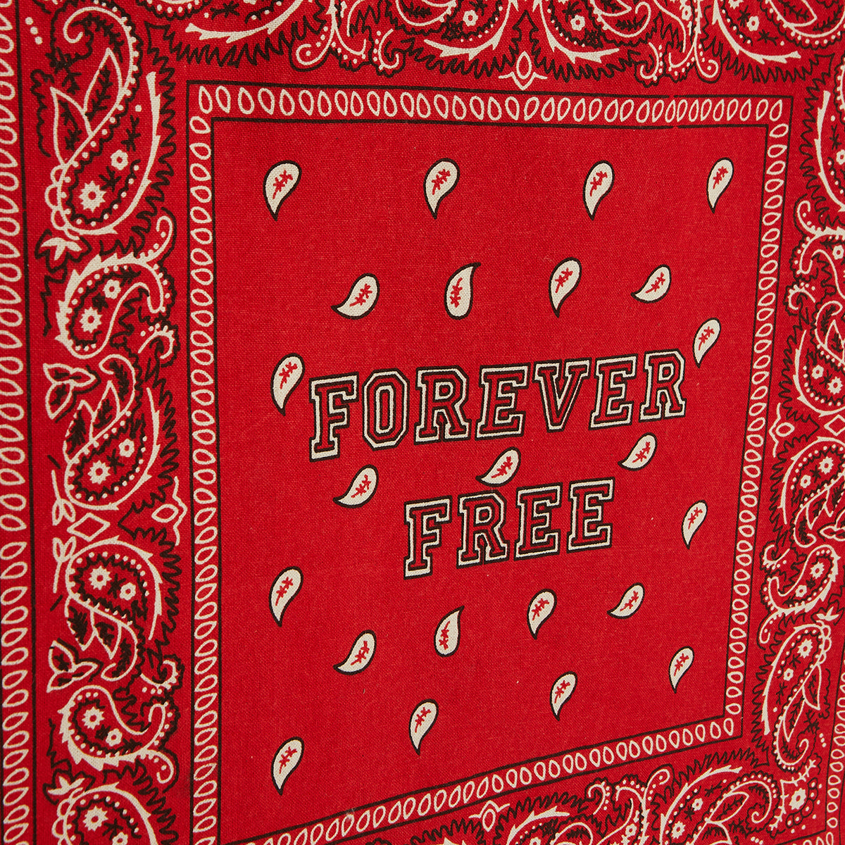 Tote Bag bandana rouge