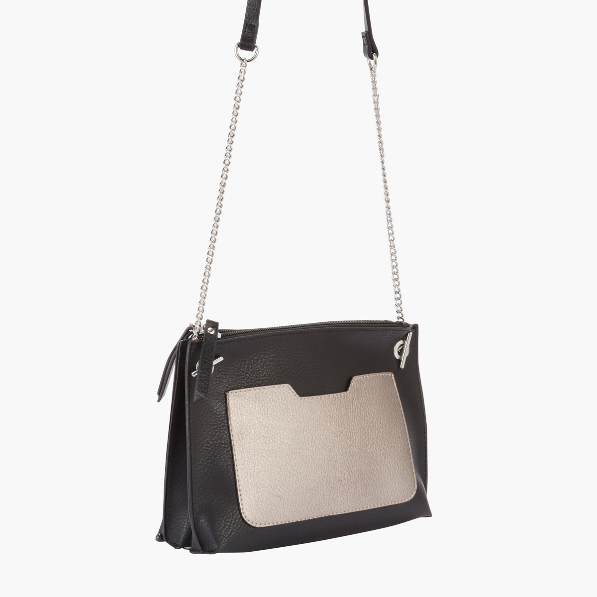 Sac à bandoulière multi-poches noir