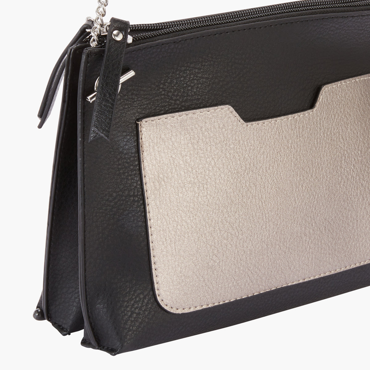 Sac à bandoulière multi-poches noir