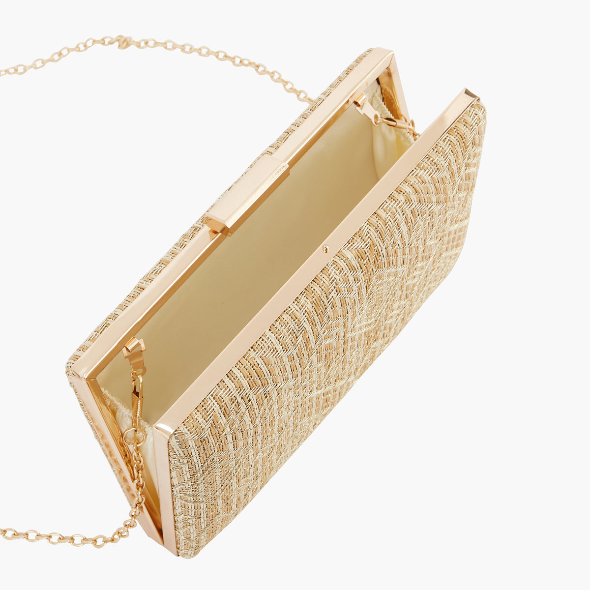 Minaudière effet paille