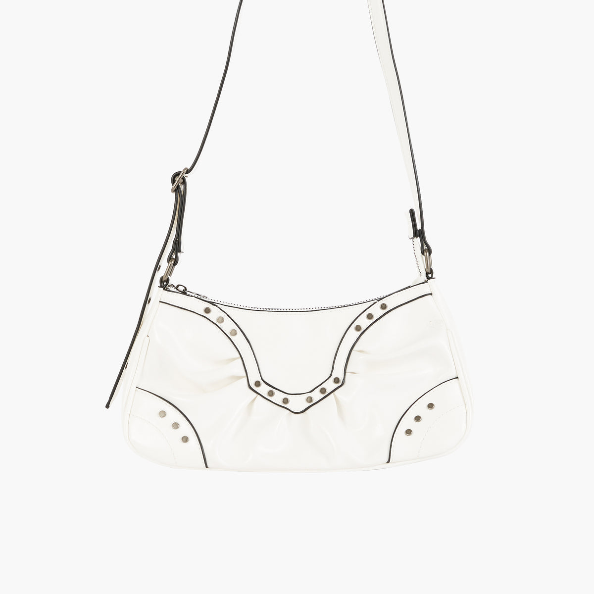 Sac clouté blanc