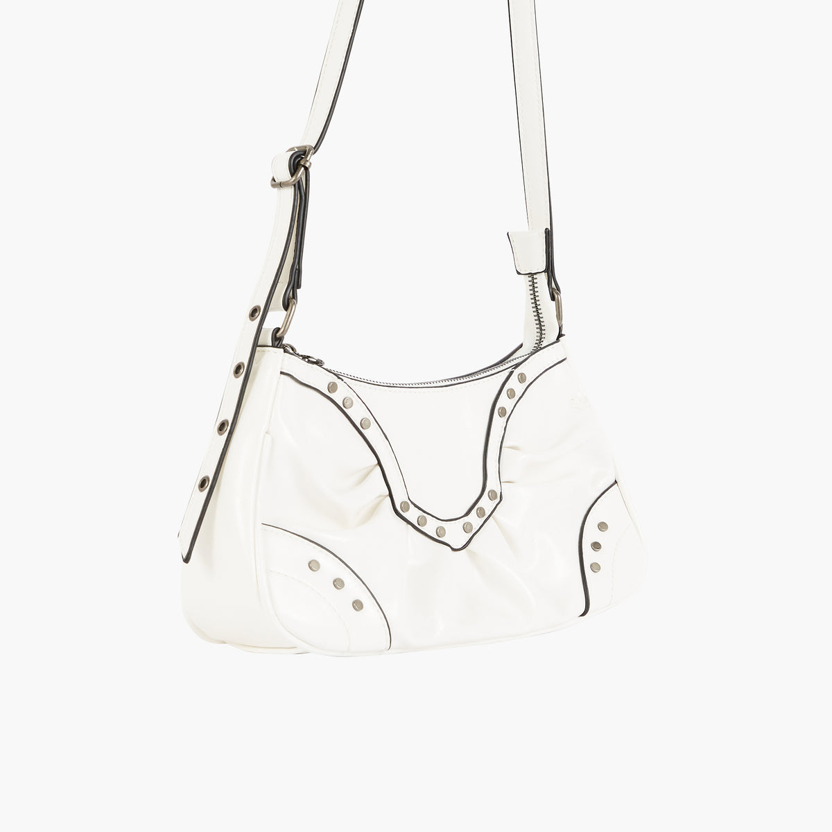 Sac clouté blanc