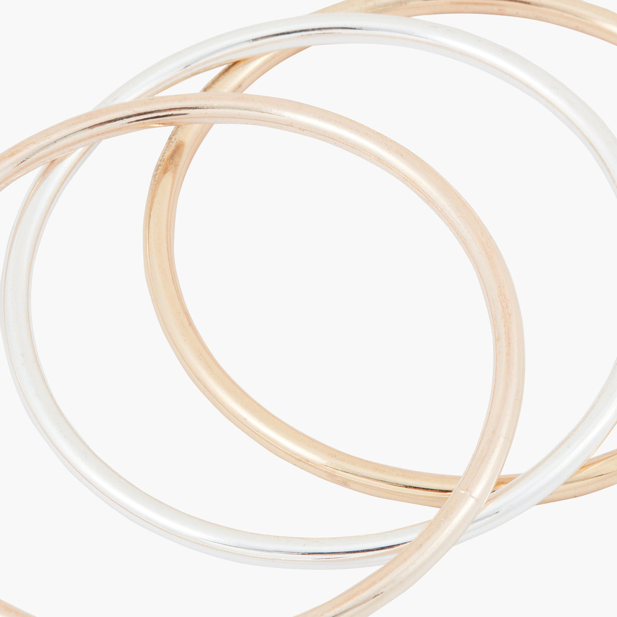 Set de 3 joncs dorés