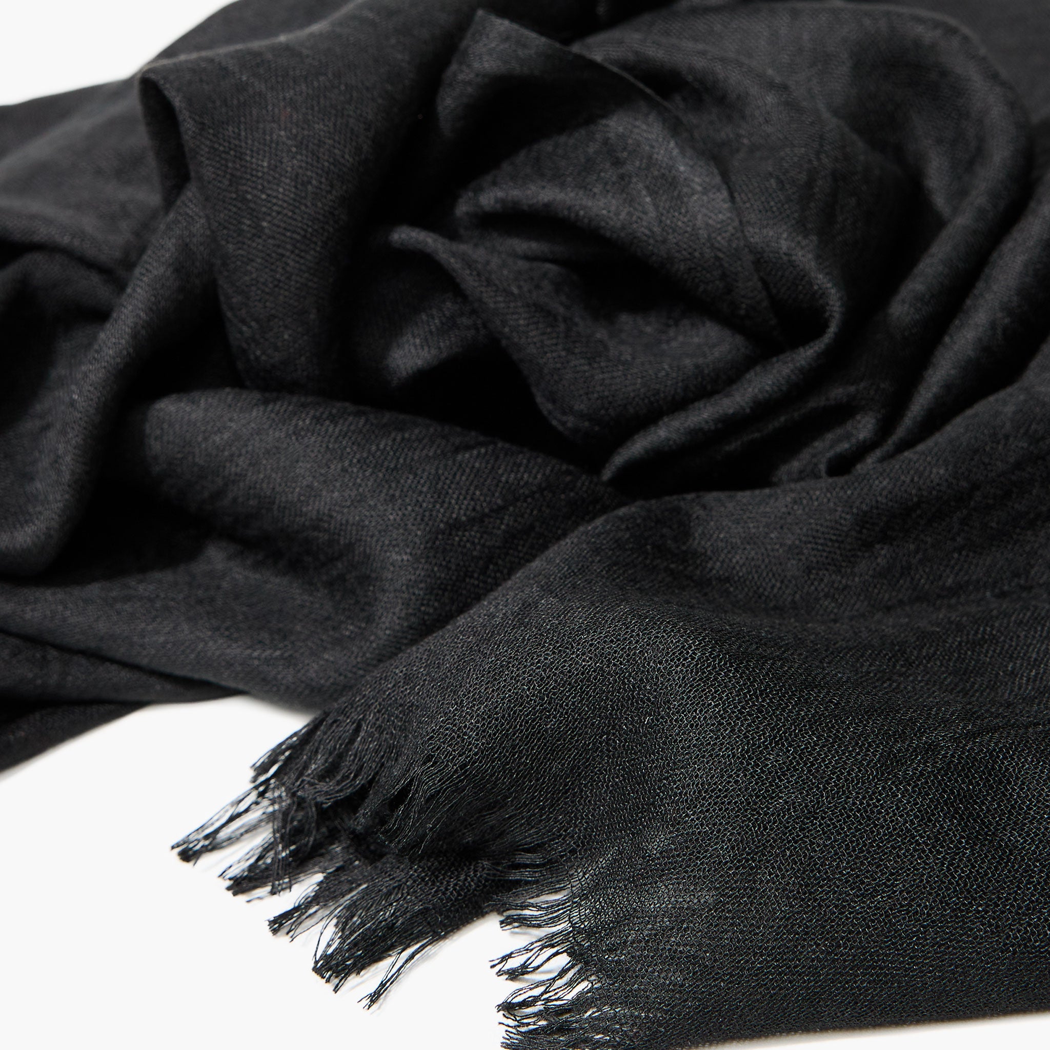 Foulard uni noir