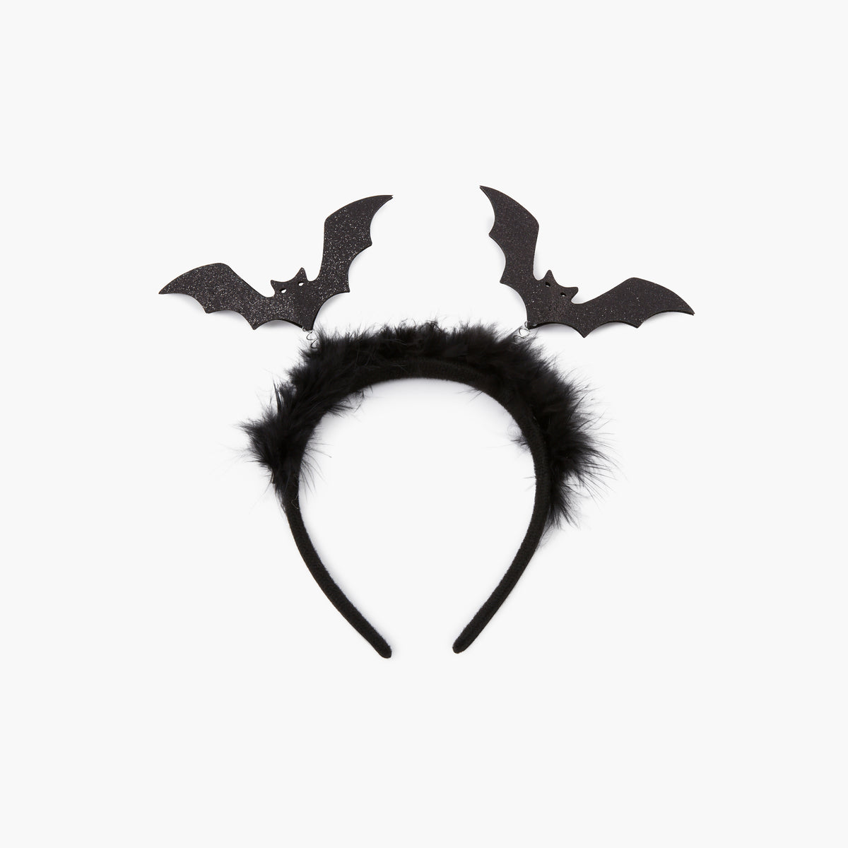 Serre tête chauve souris noir Halloween