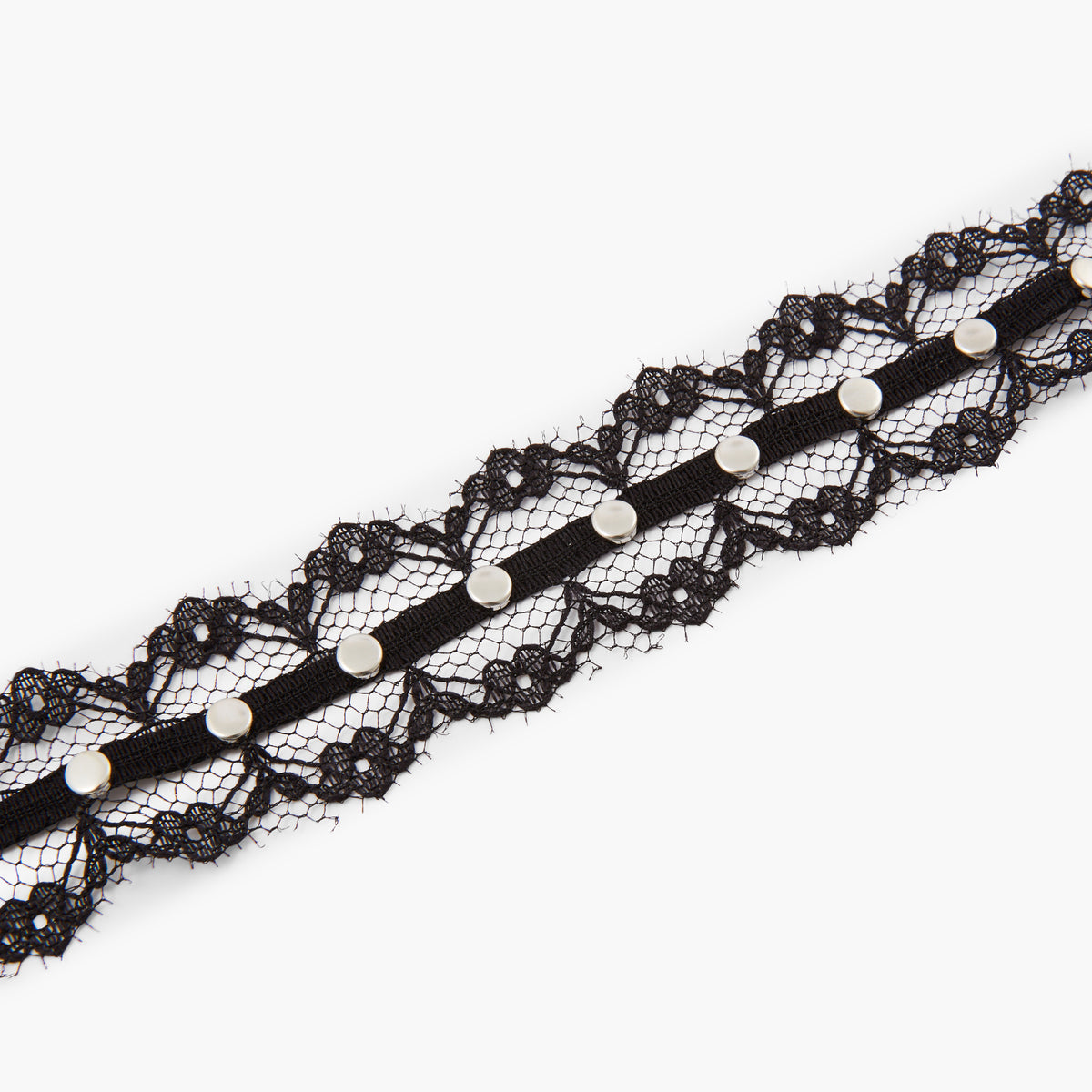 Chocker dentelle noir Halloween