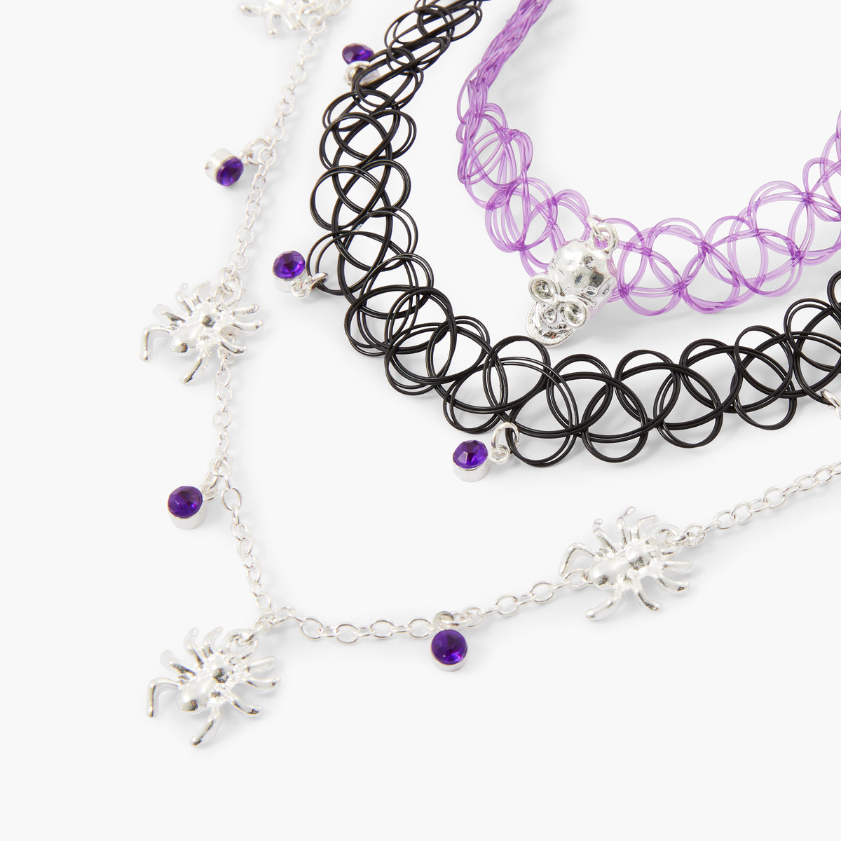 Set de 3 colliers assortis Halloween