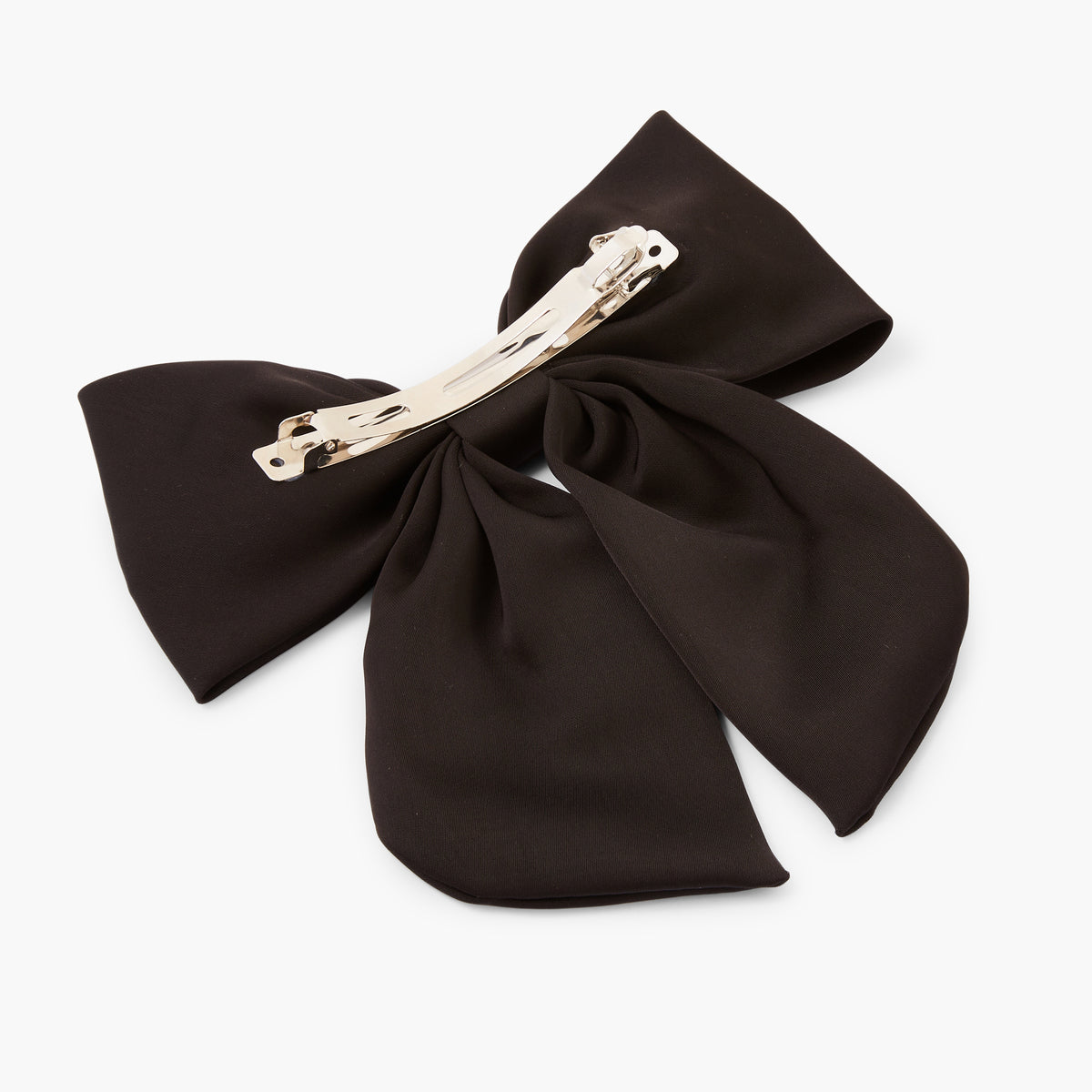 Barrette noeud noir