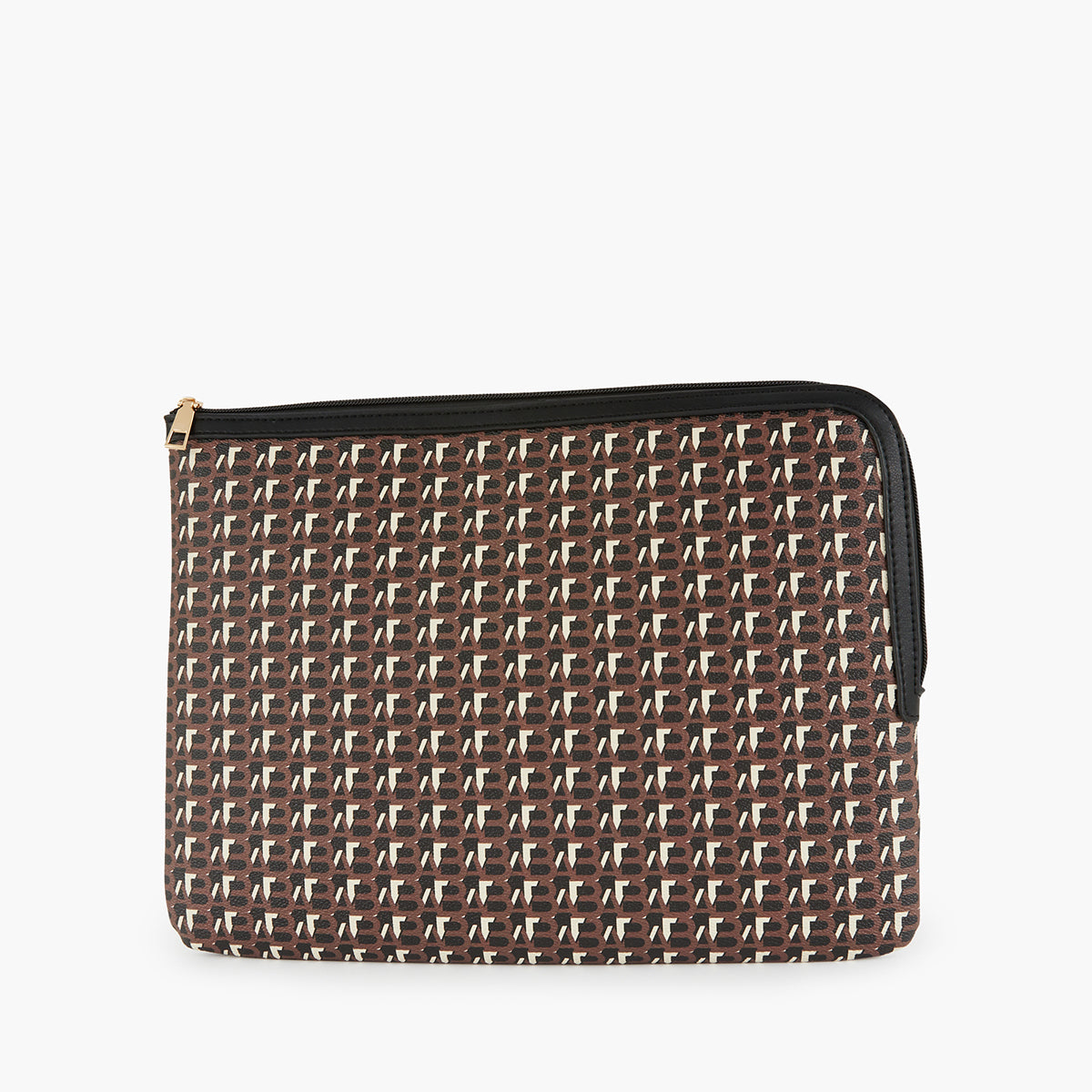 Pochette d'ordinateur monogramme
