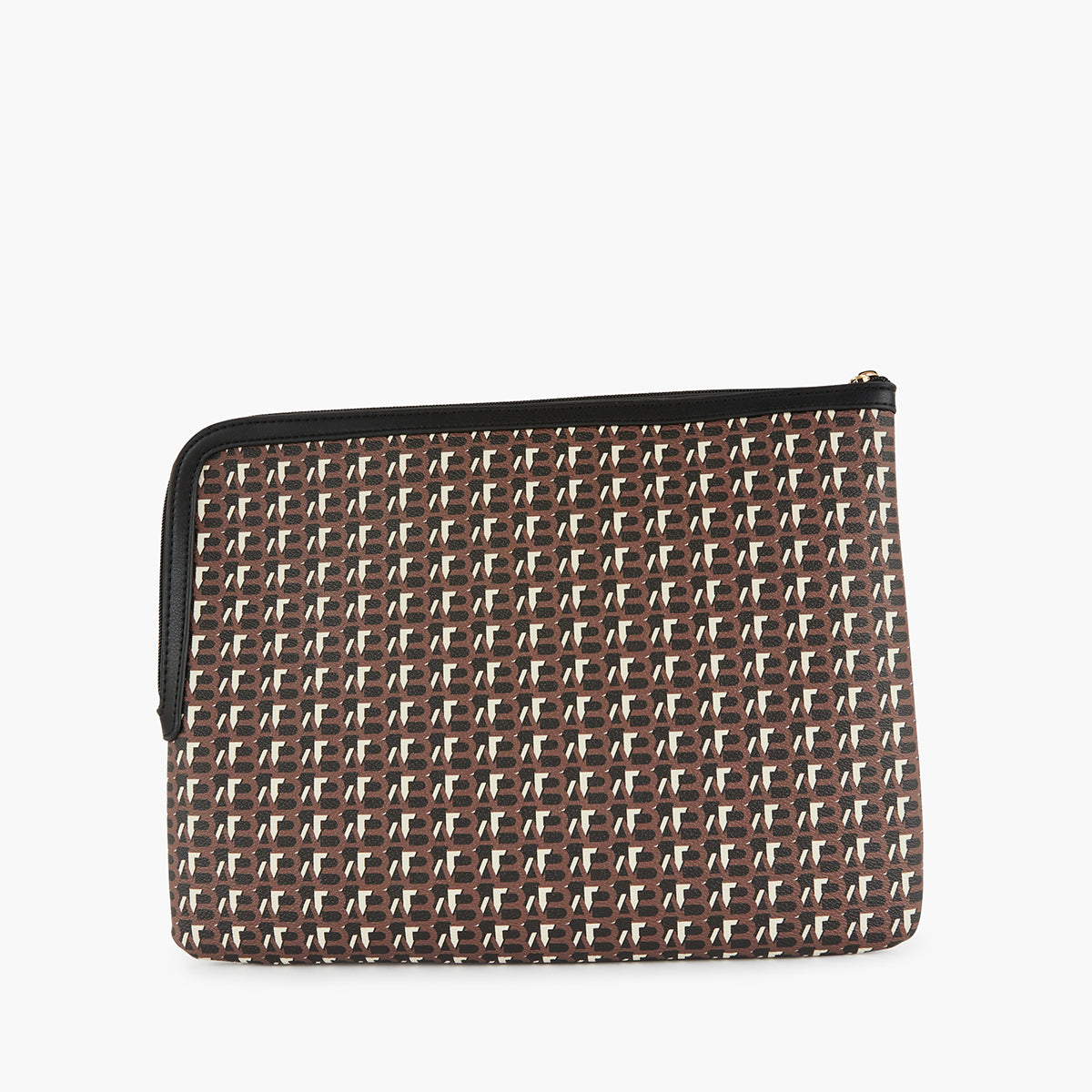 Pochette d'ordinateur monogramme