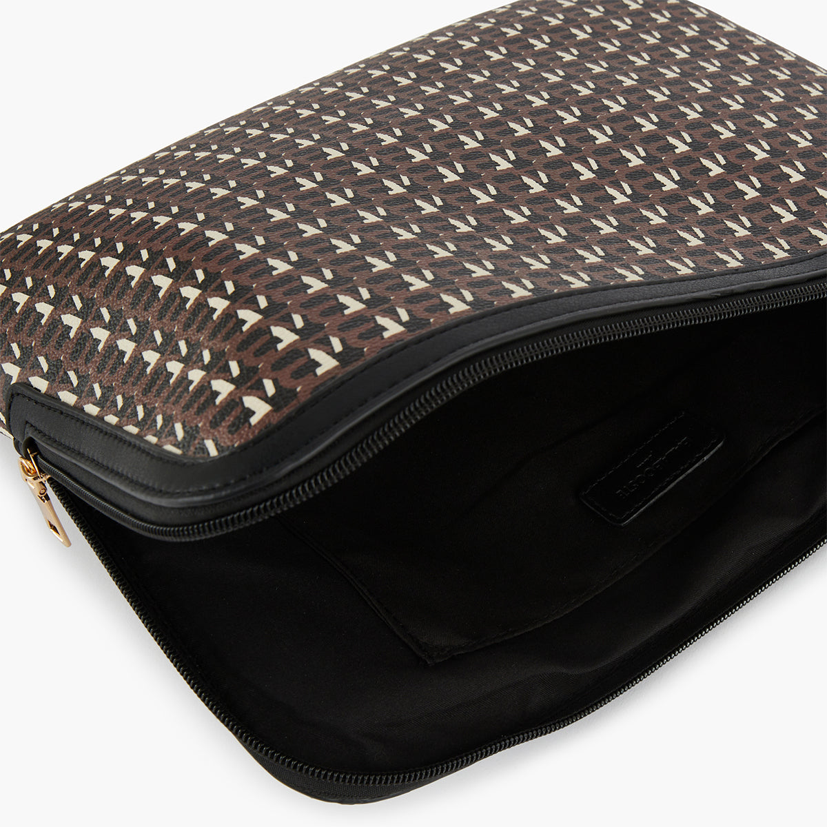 Pochette d'ordinateur monogramme