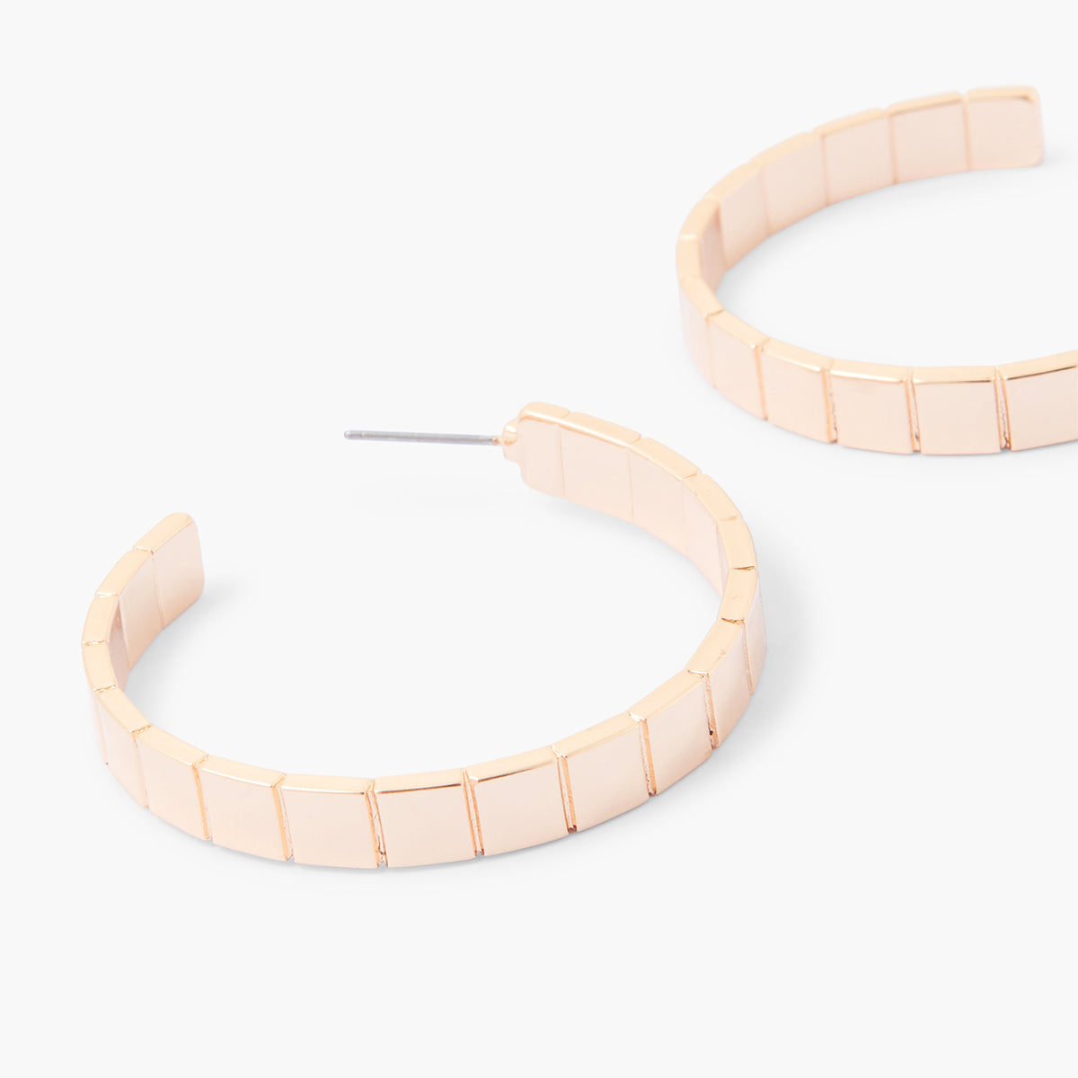 Créoles gravure carrées