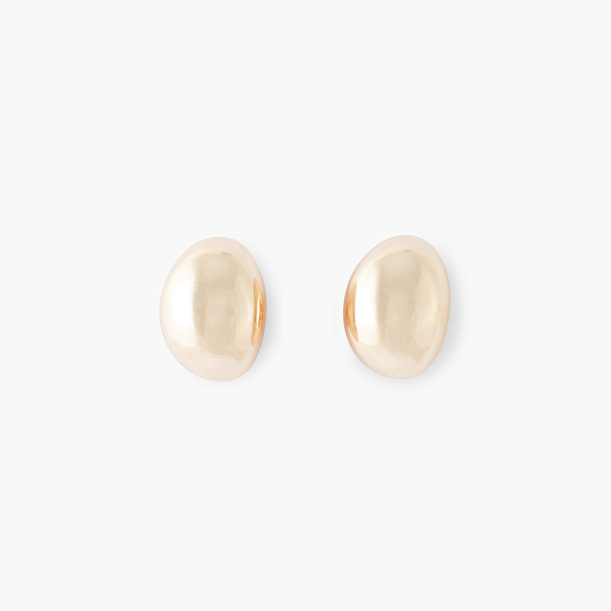 Boucles d'oreilles galets à clips