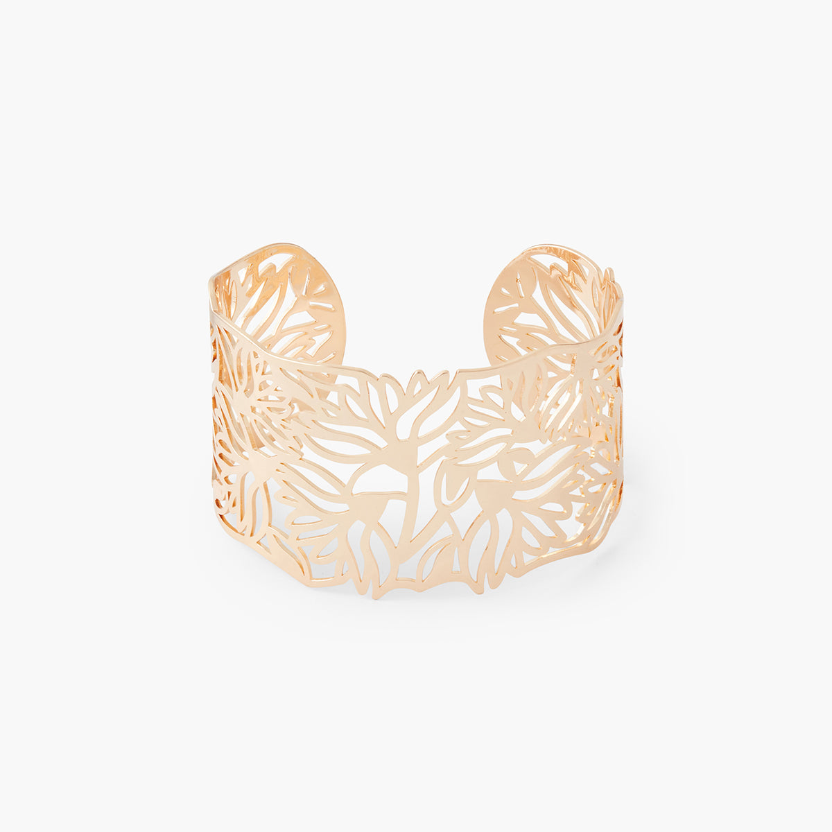 Manchette fleur en filigrane