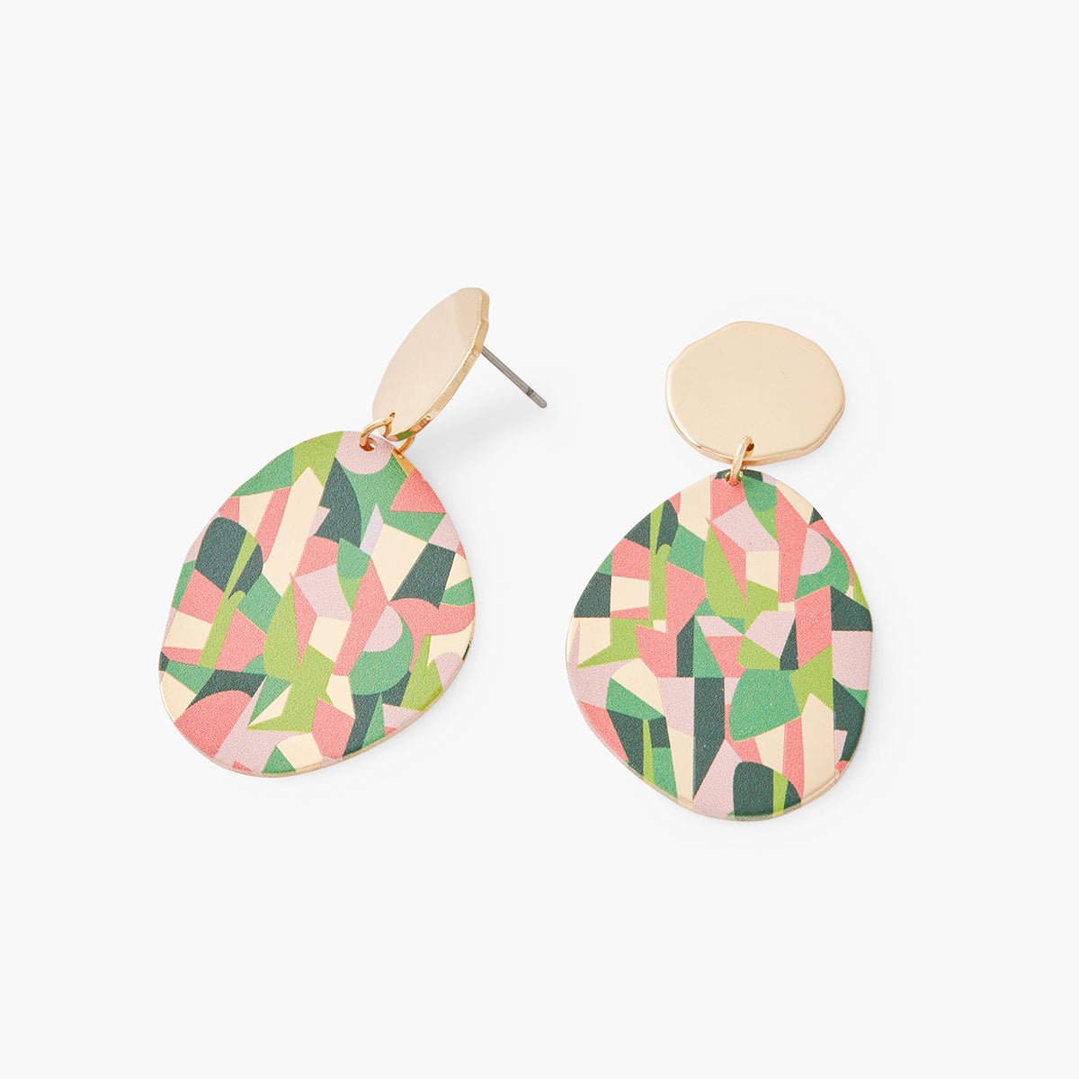 Boucles d'oreilles Balagane imprimé Arty