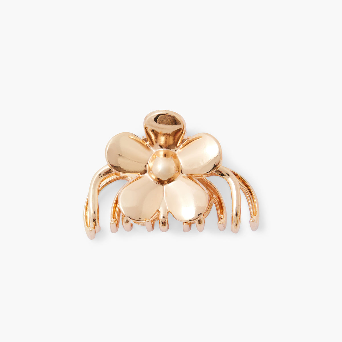 Pince crabe fleur doré