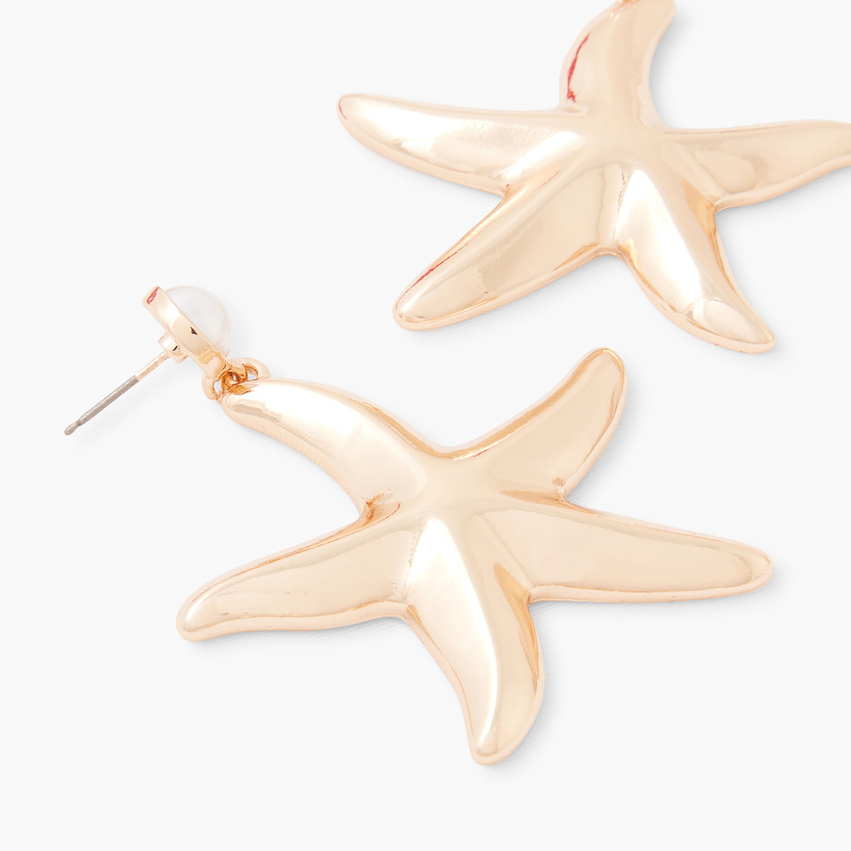 Boucles d'oreilles étoile de mer