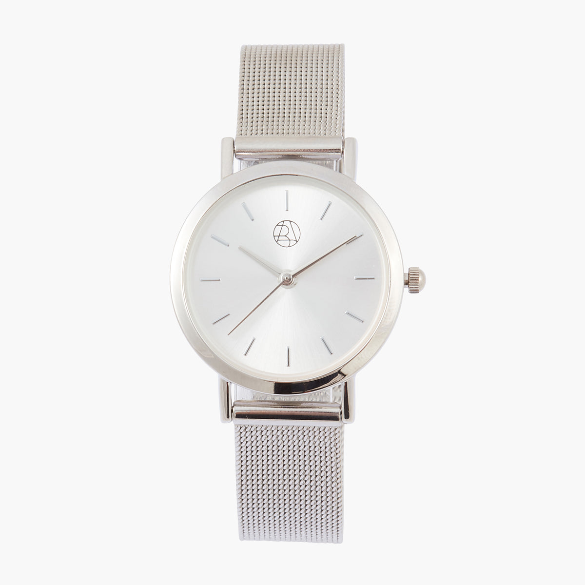 Montre quartz argenté