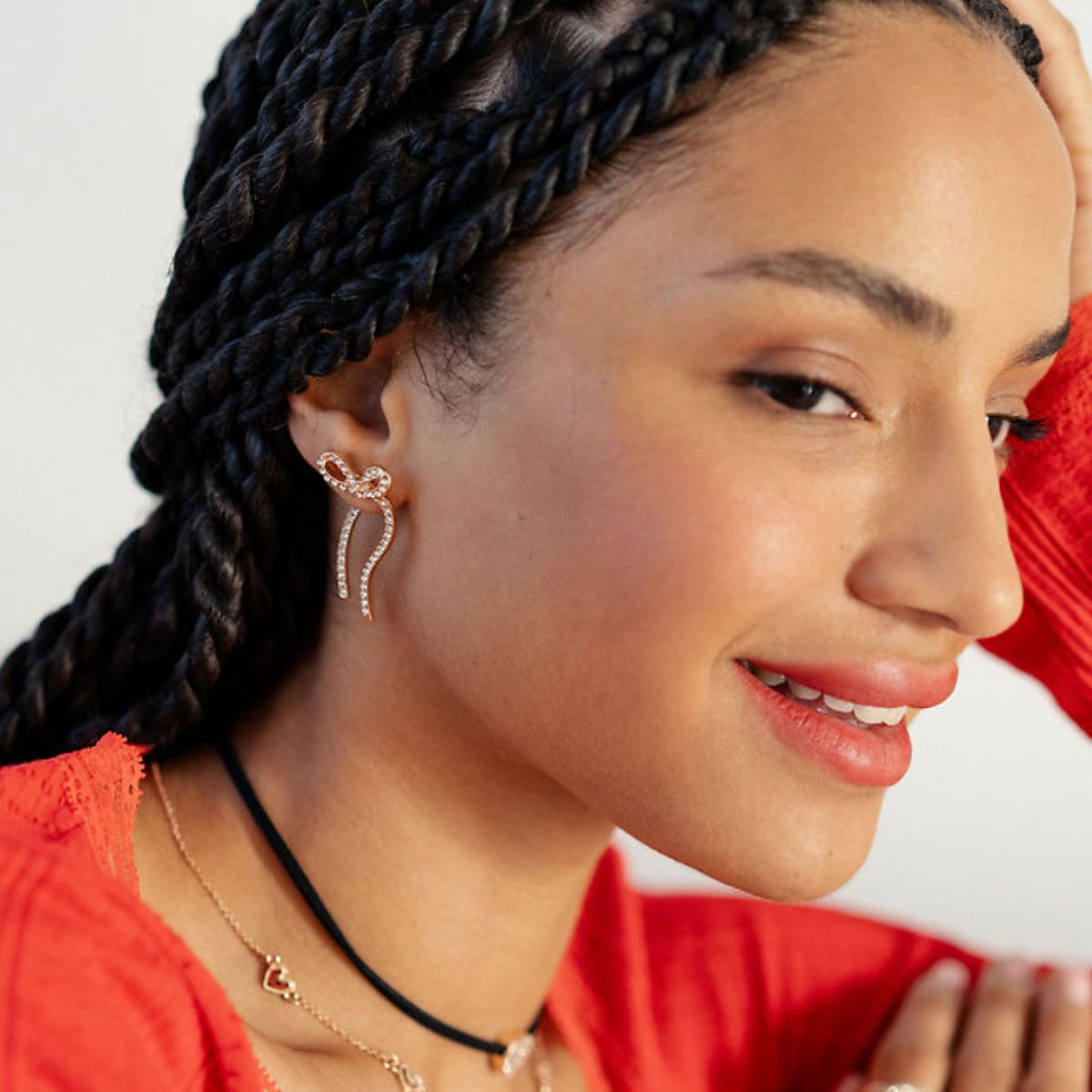 Set de 4 boucles d'oreilles dépareillées