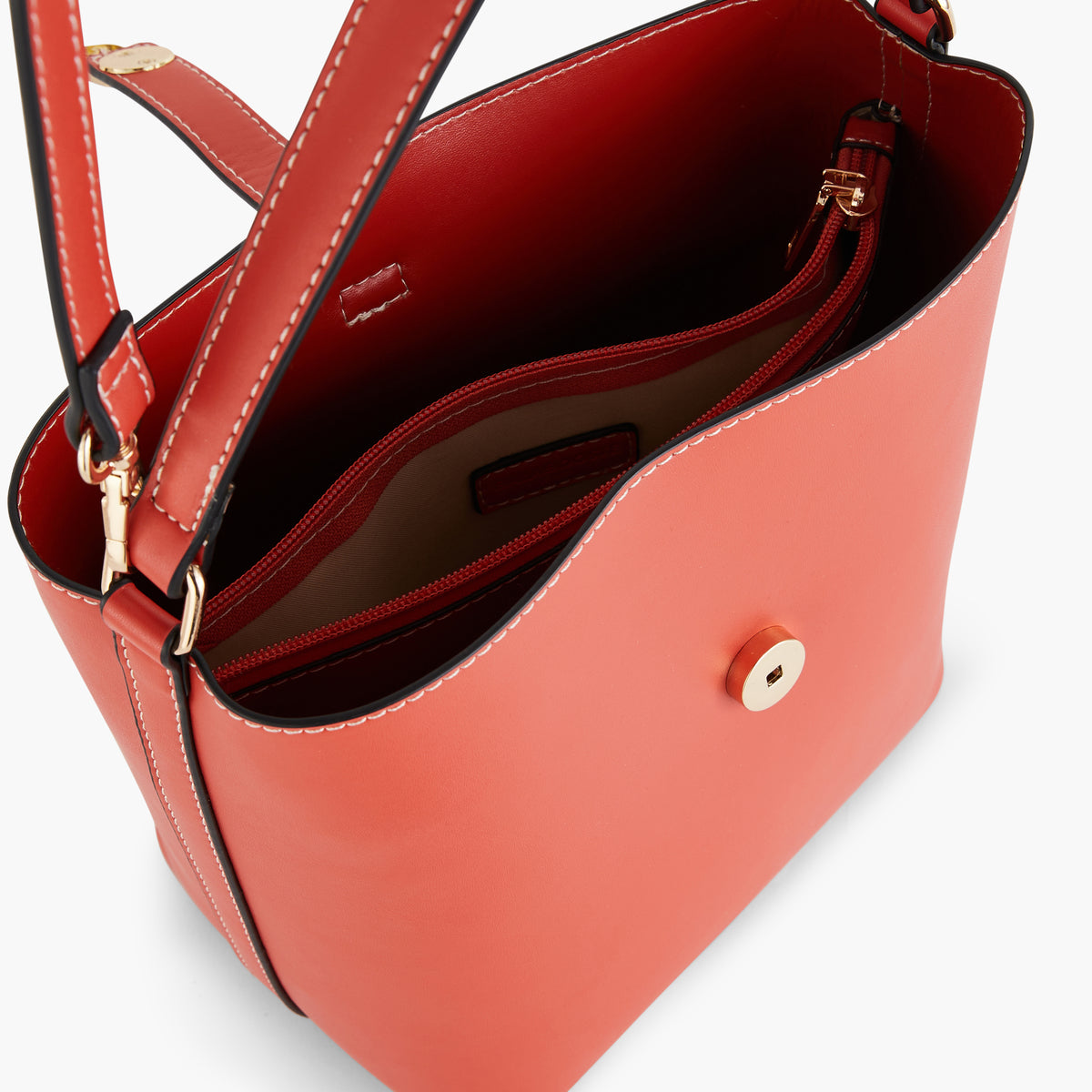 Sac seau rouge