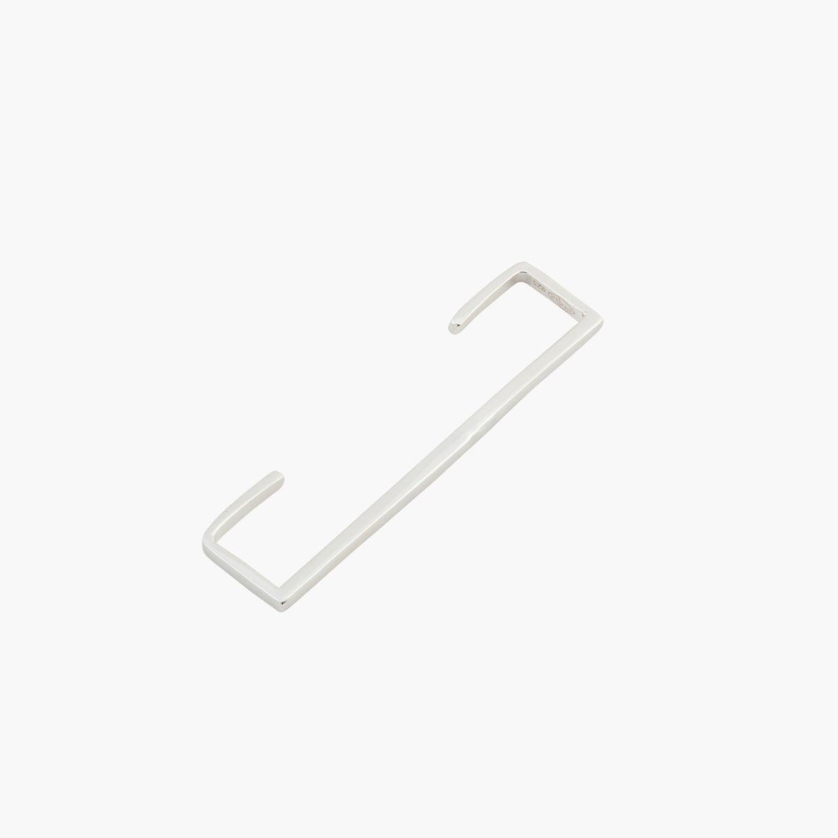 Ear cuff grande barre argent garanti