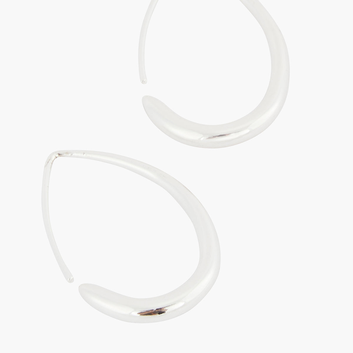 Créoles gouttes ouvertes