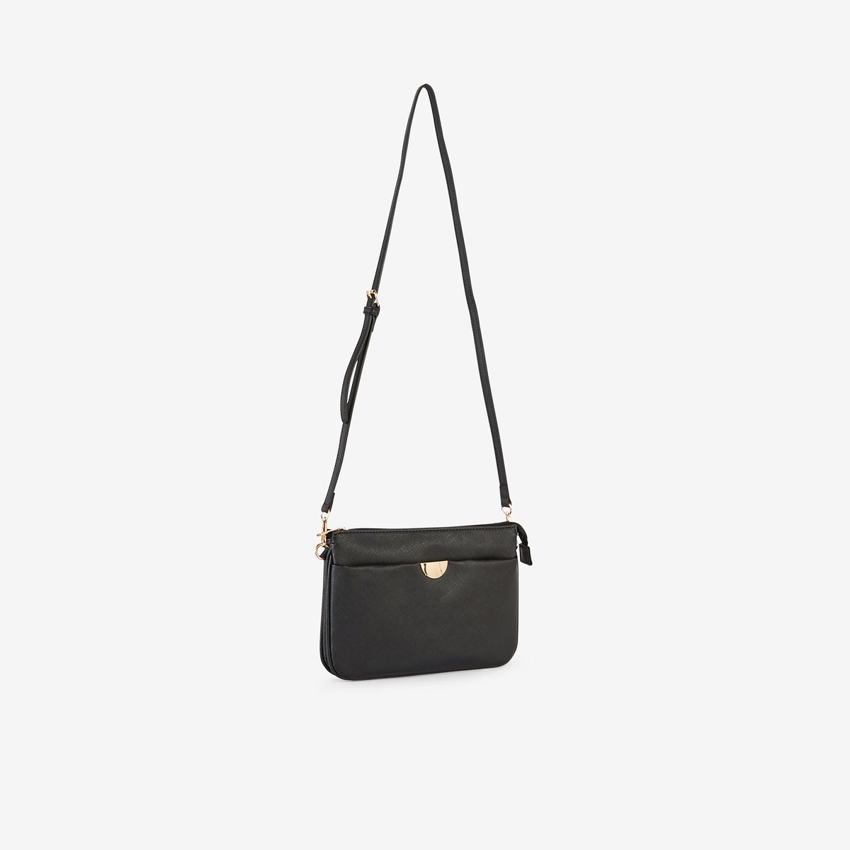 Sac à bandoulière multi poches noir