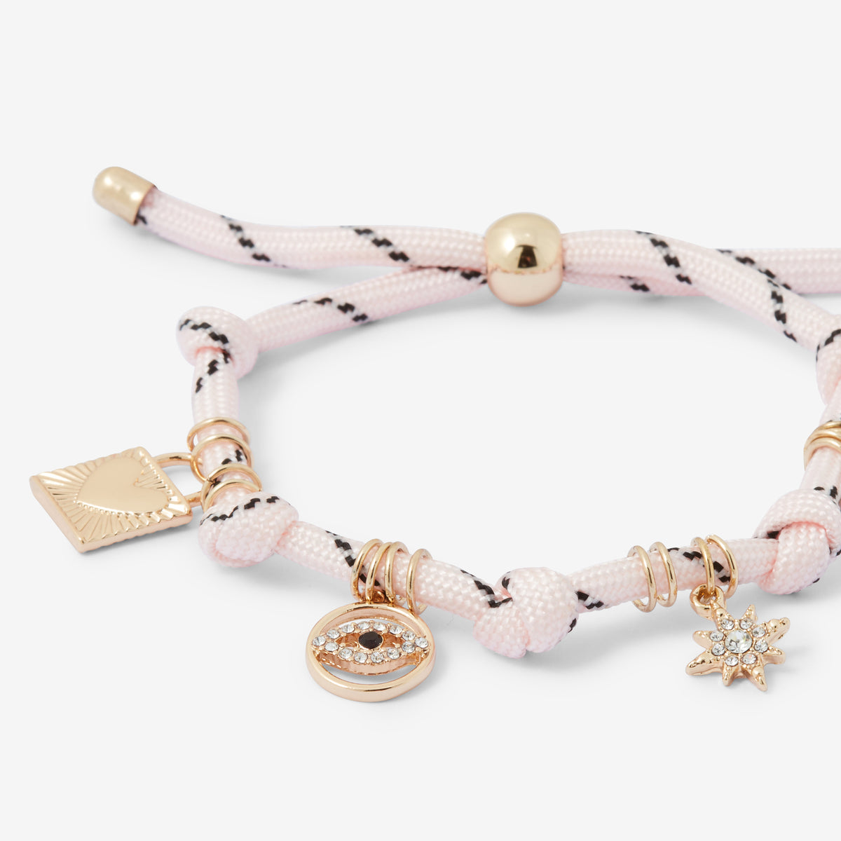 Bracelet cordon à breloques