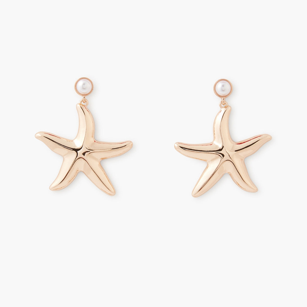 Boucles d'oreilles étoile de mer