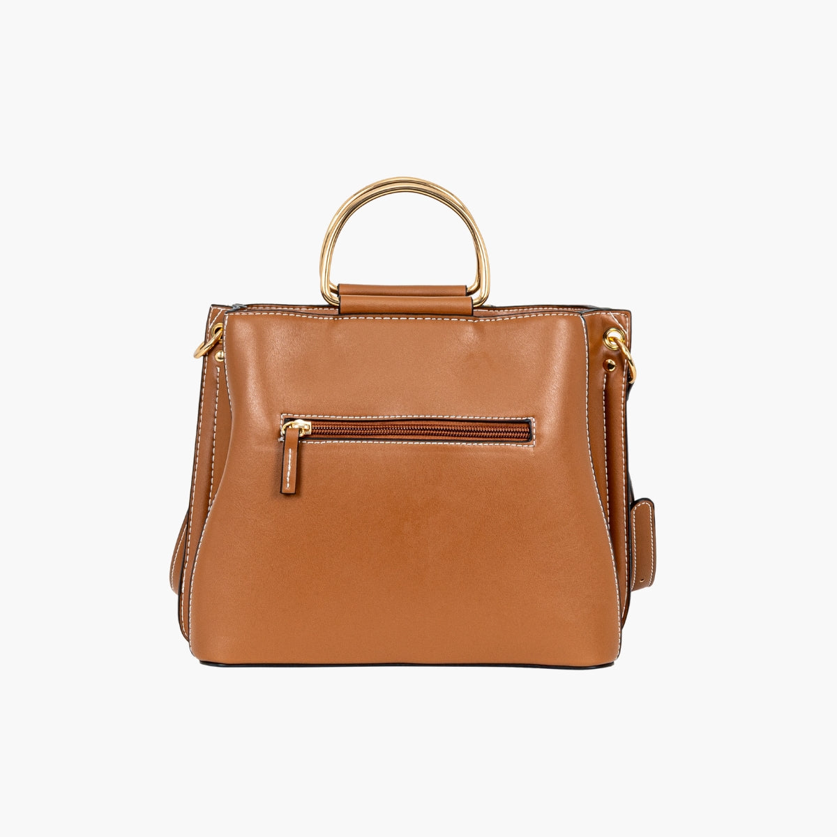 Sac à main à effet paille rayures multicolore