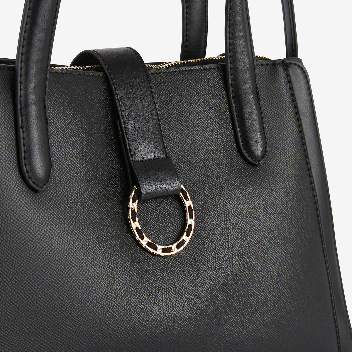 Sac à main saffiano noir