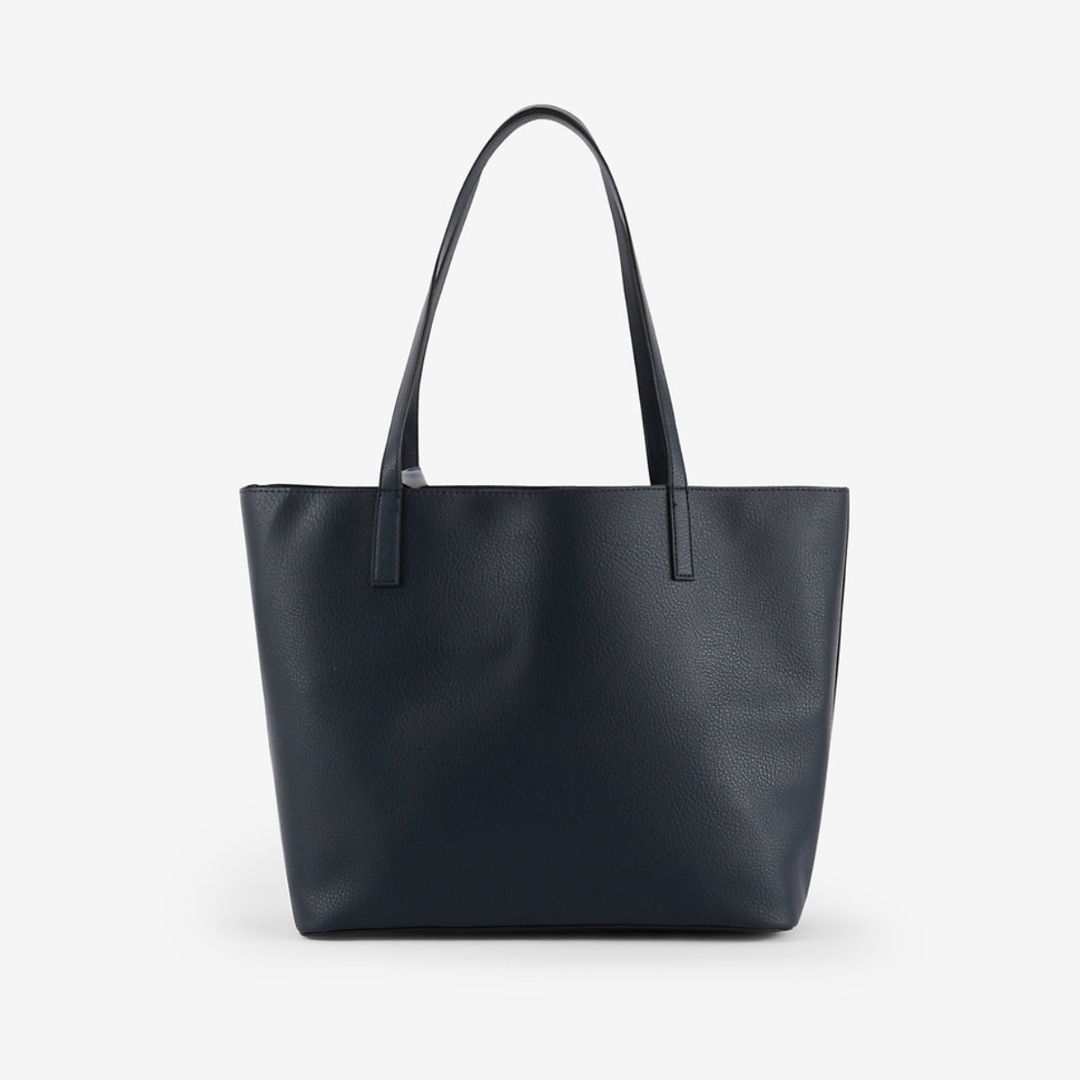 Cabas bleu marine avec foulard