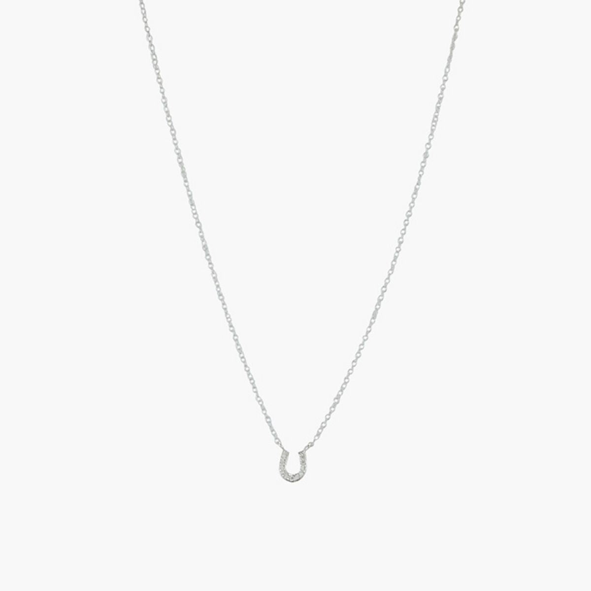 Collier pendentif fer à cheval Argent 925