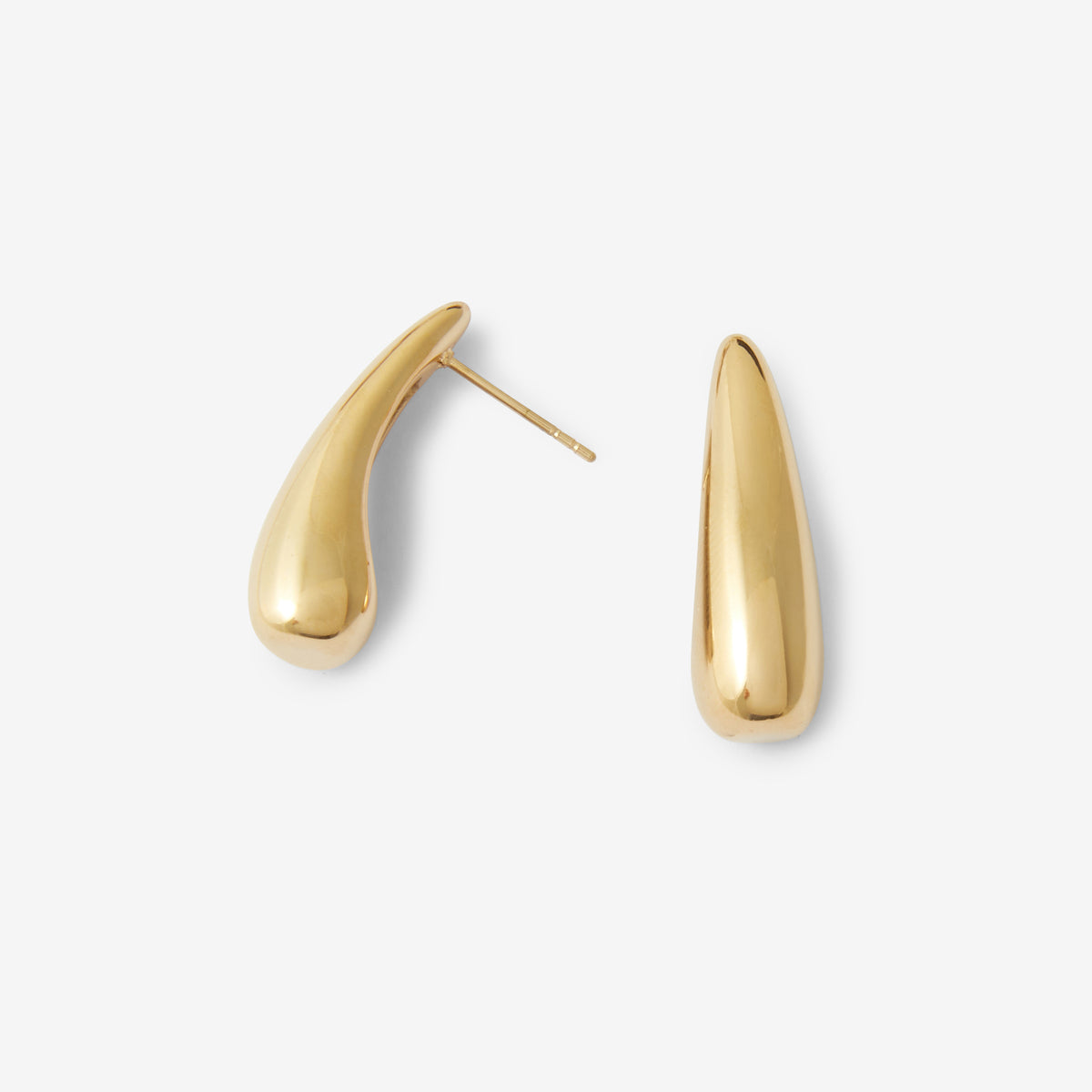 Boucles d'oreilles goutte acier inoxydable