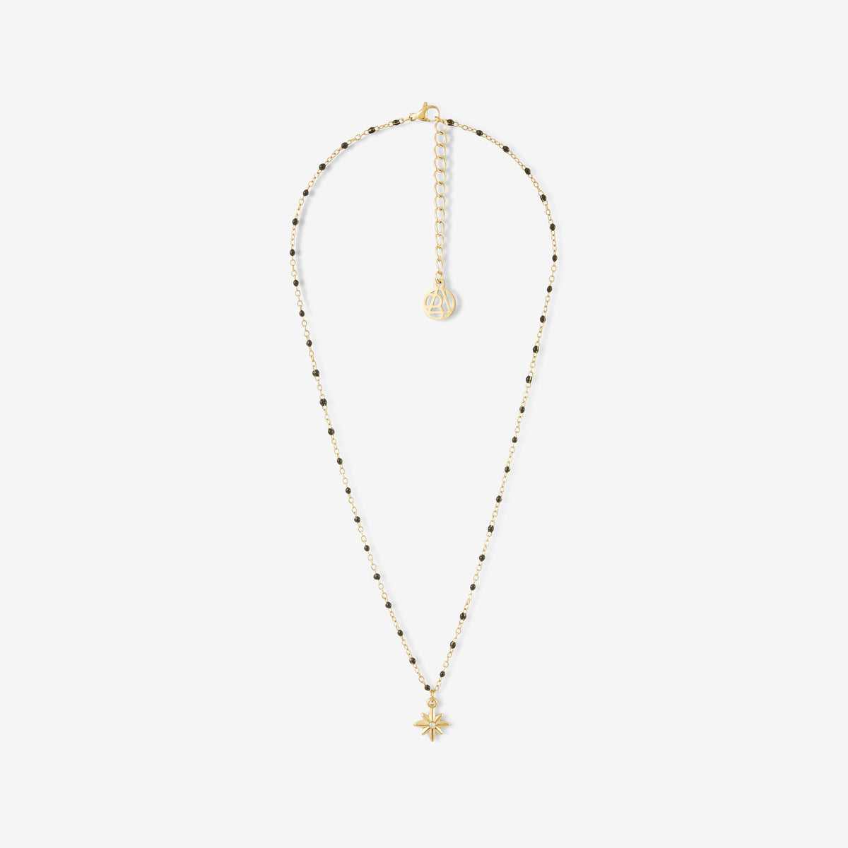 Collier étoile acier inoxydable