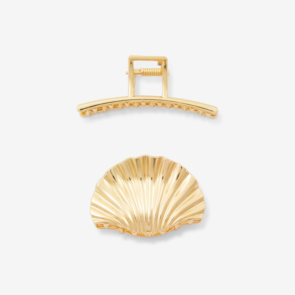 Set x2 pinces à cheveux coquillage