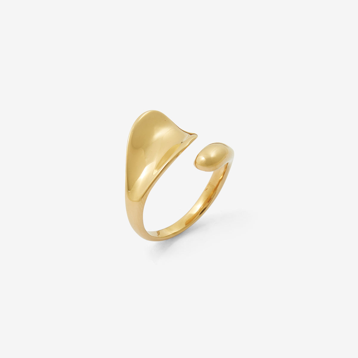 Bague ouverte acier inoxydable
