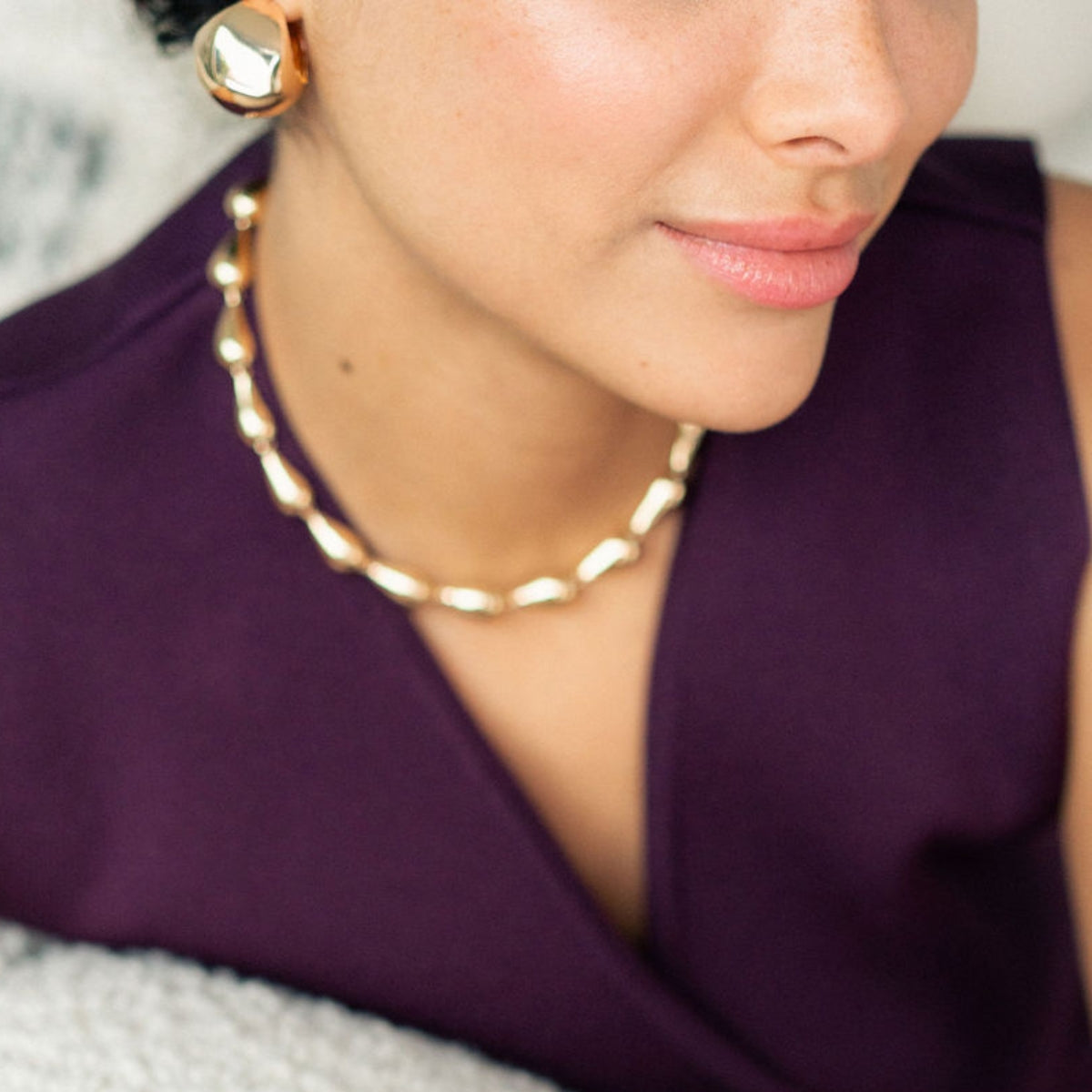 Set x2 paires de créoles boules dorées