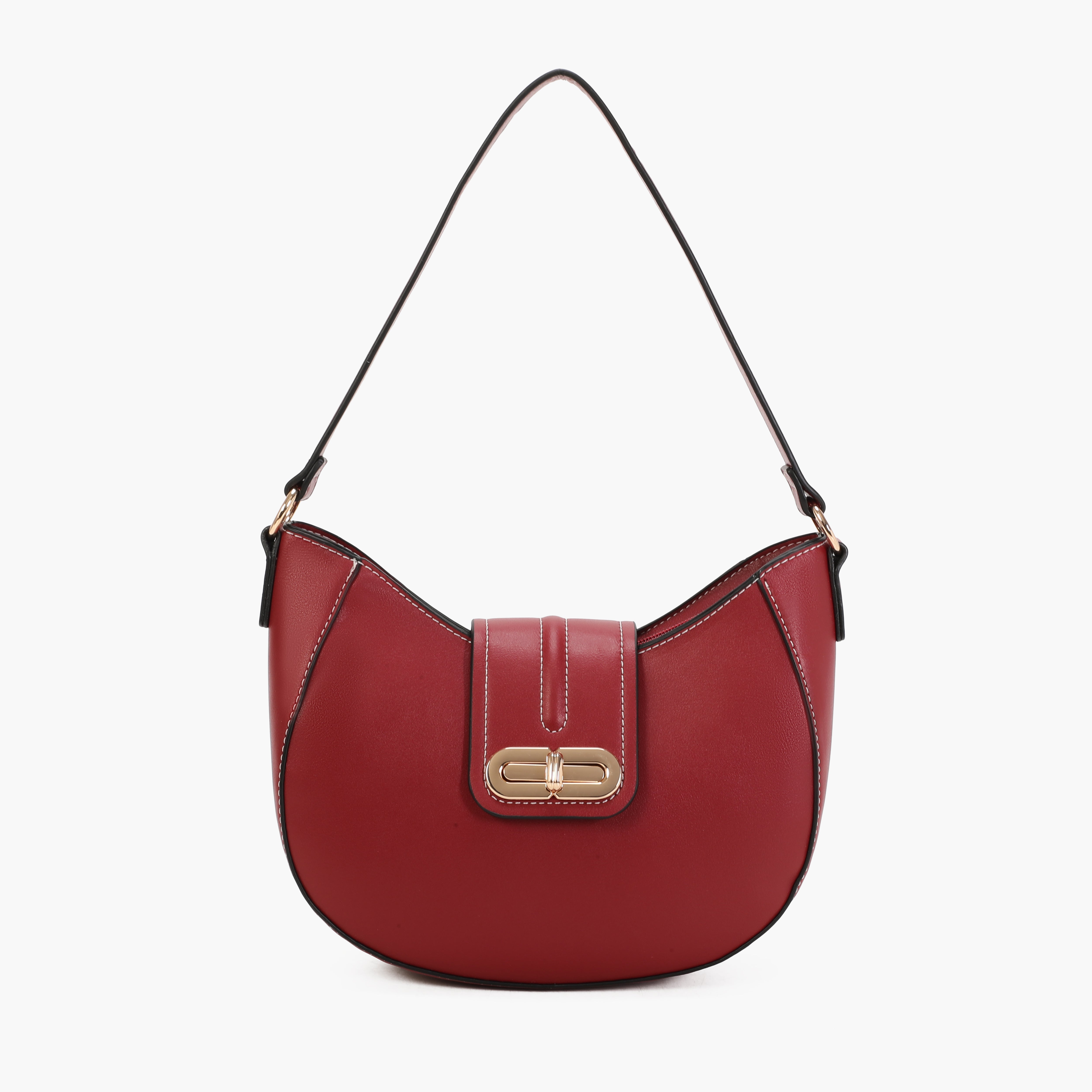 Sac porté épaule rouge