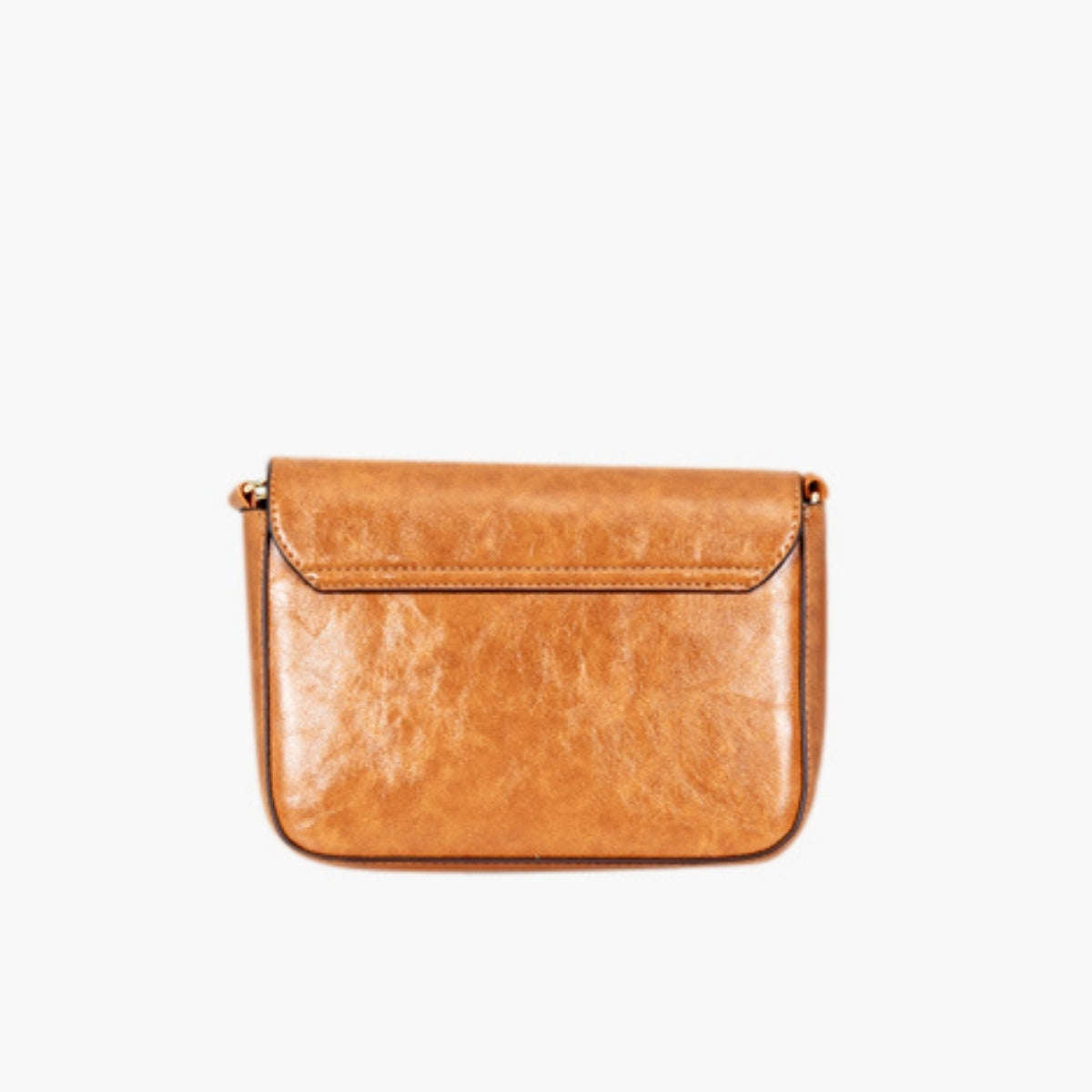 Sac à bandoulière uni camel