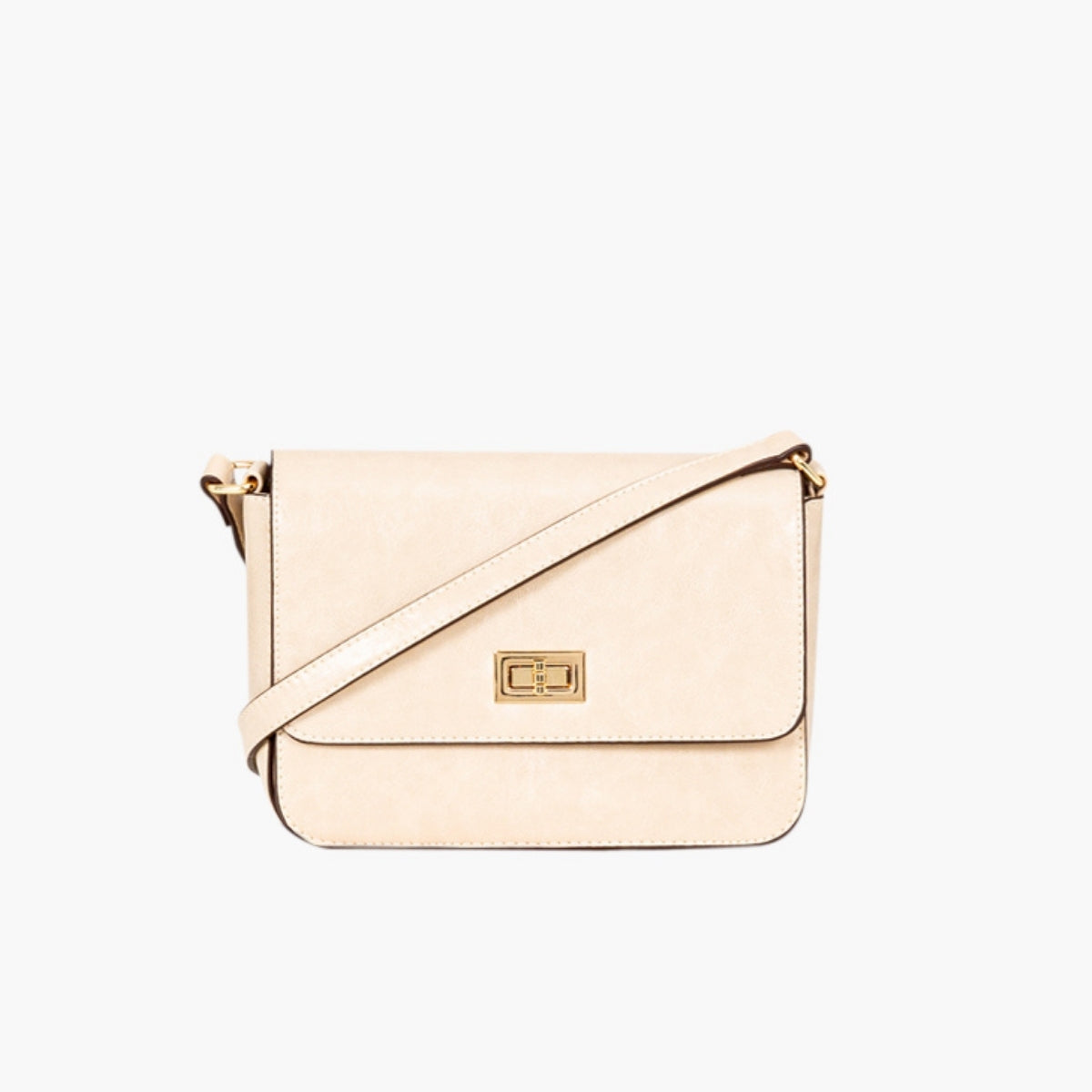 Sac à bandoulière uni écru