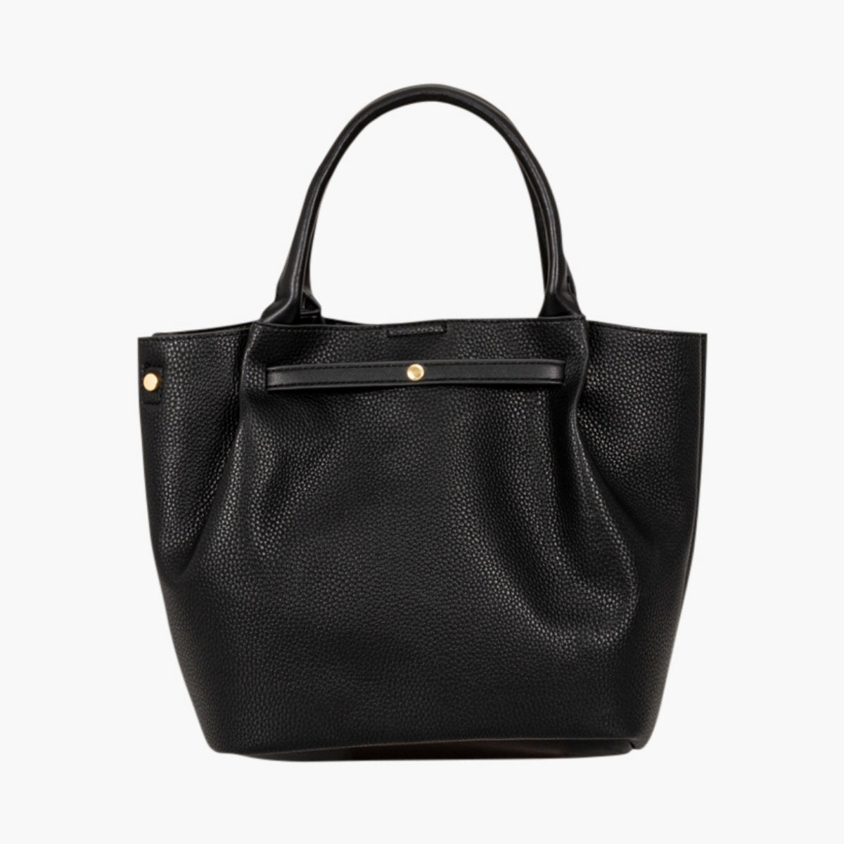 Sac à main simili cuir noir