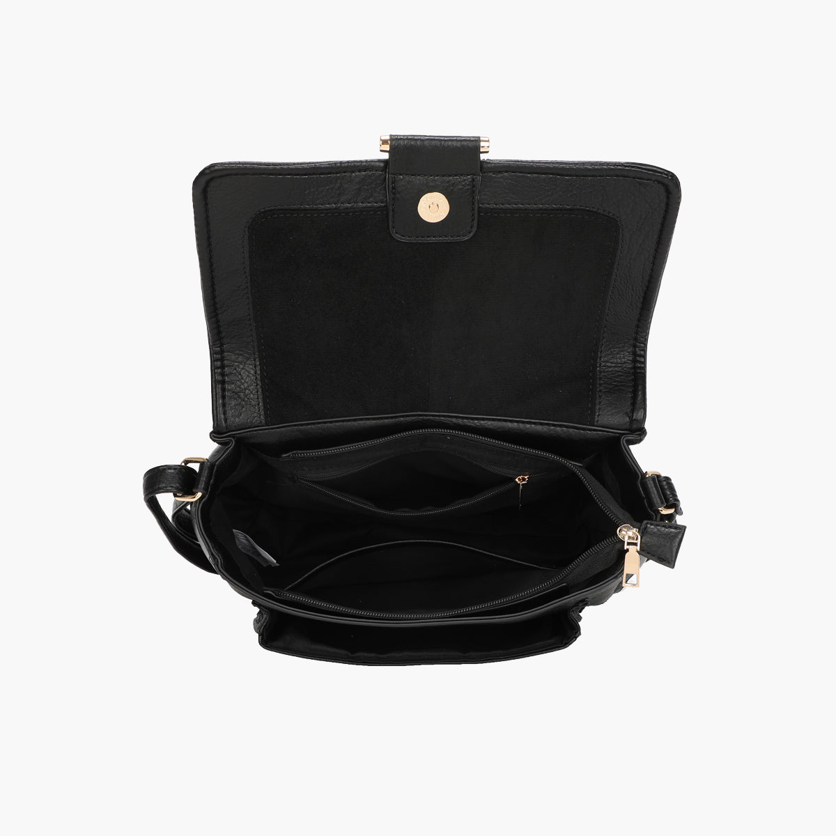 Sac besace à bandoulière noir