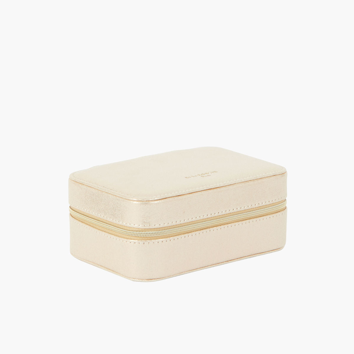 Boite à bijoux dorée